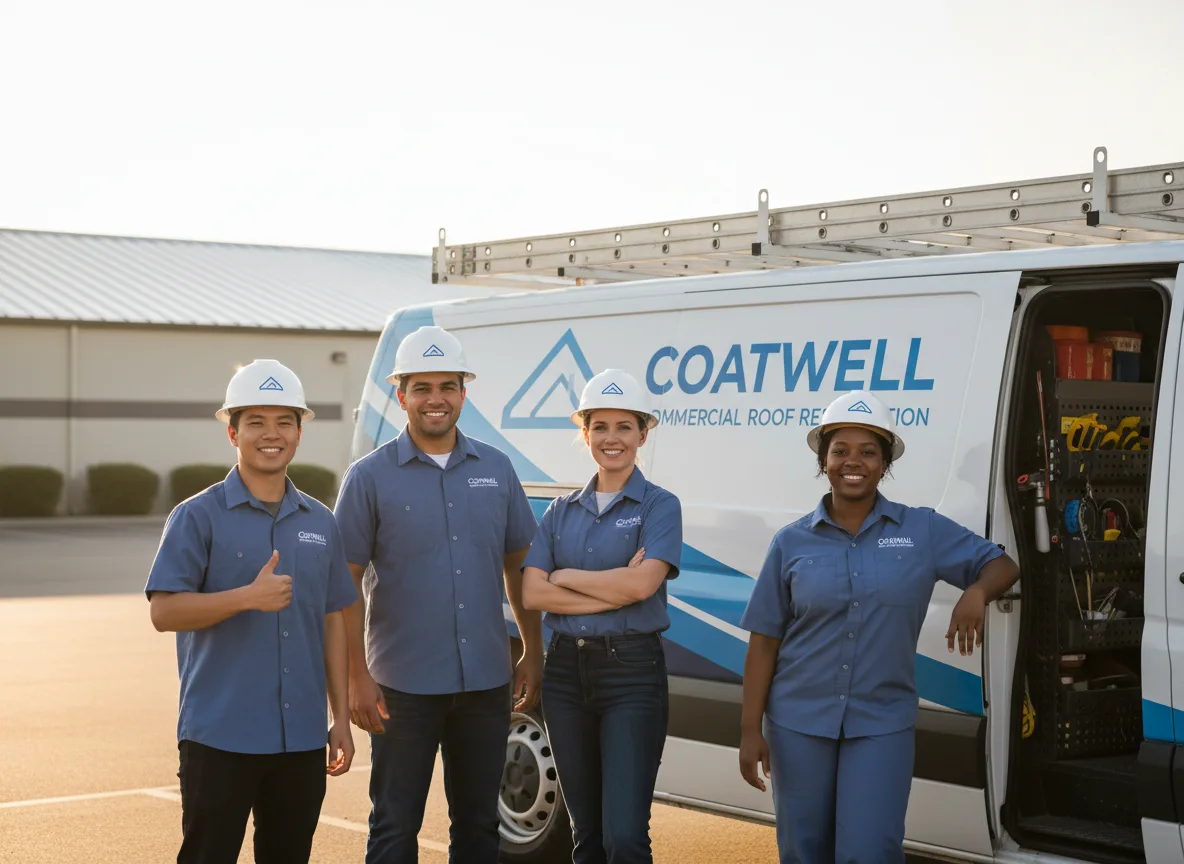 Commercial roof coating company in Eclectic, AL
